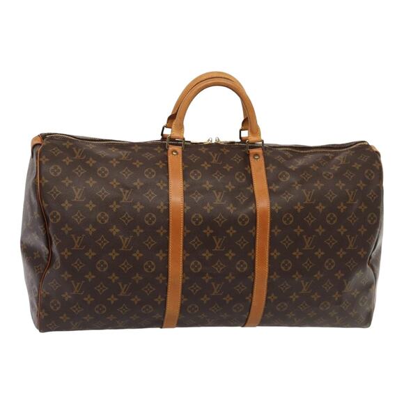 LOUIS VUITTON Monogram Keepall 60 Boston Bag M41422 - Picture 1 of 16